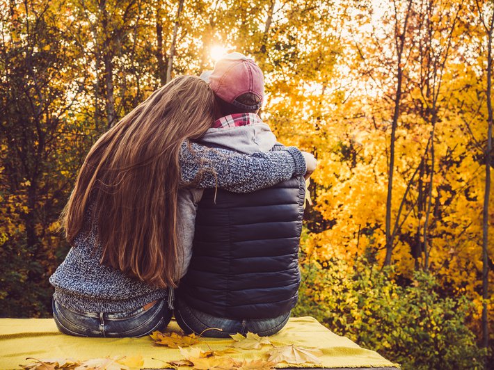 Couple in Autumn