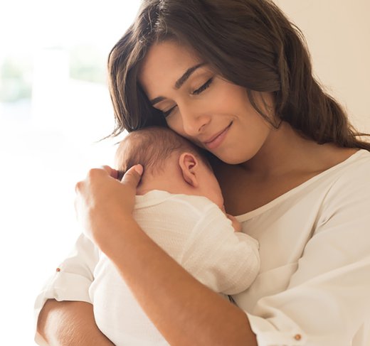 Woman Holding Baby